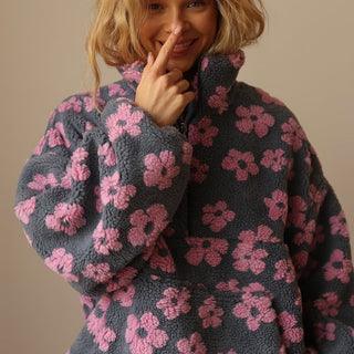 Daisy Fleece Pullover