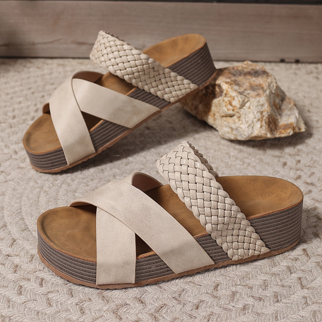 Jada Ledersandalen