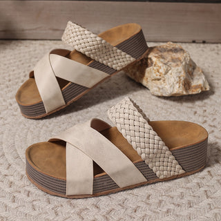 Jada Ledersandalen