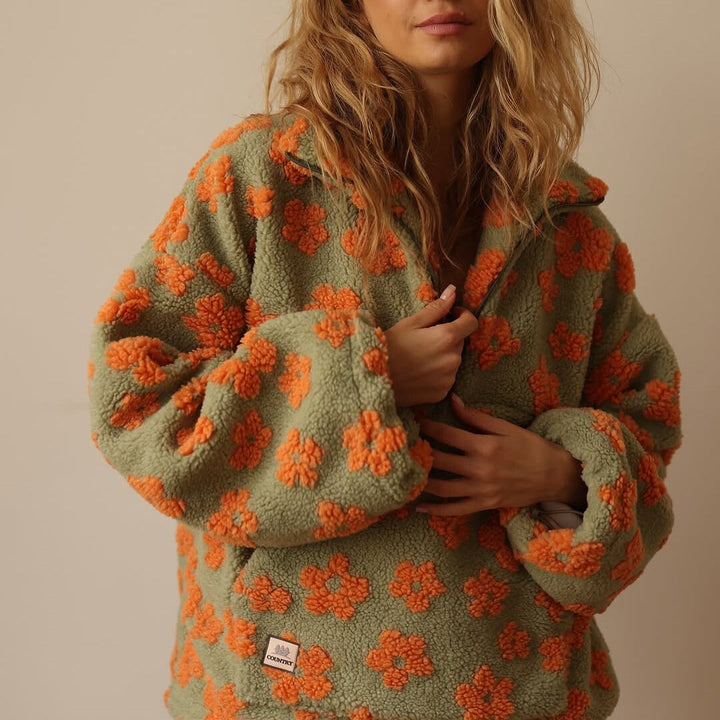 Daisy Fleece Pullover