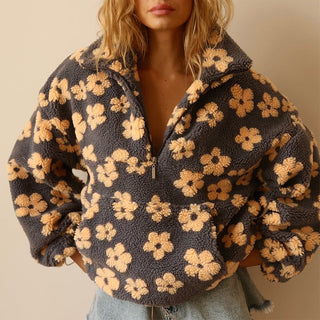 Daisy Fleece Pullover