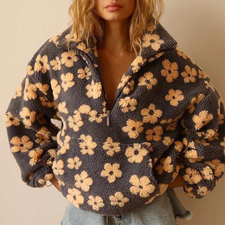 Daisy Fleece Pullover