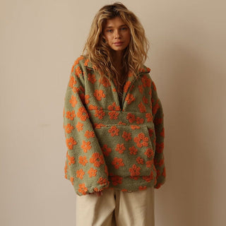 Daisy Fleece Pullover
