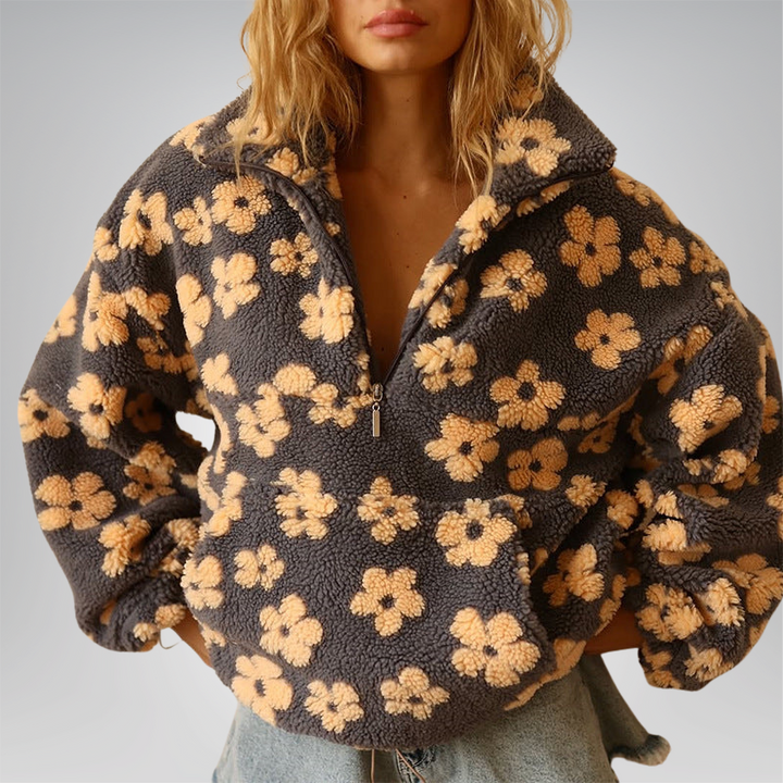 Daisy Fleece Pullover