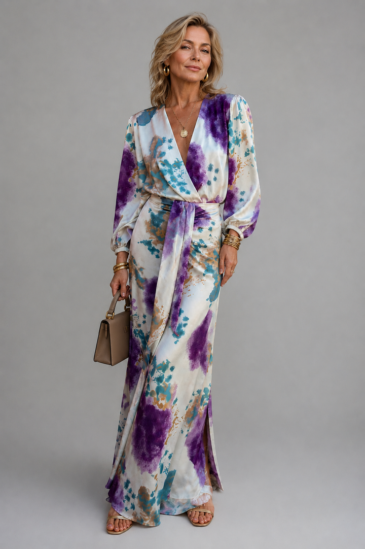 Cisca Maxikleid Set