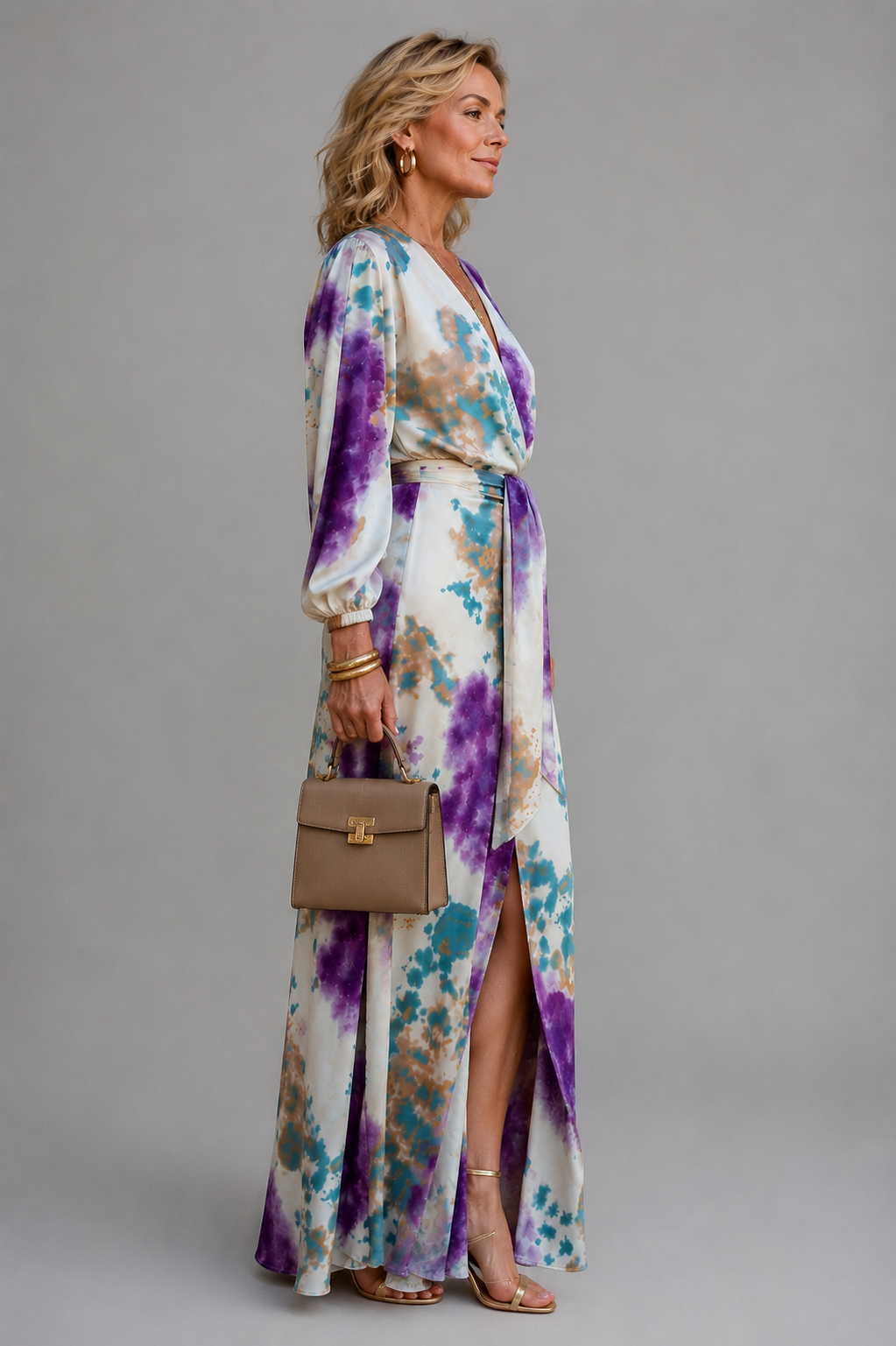 Cisca Maxikleid Set