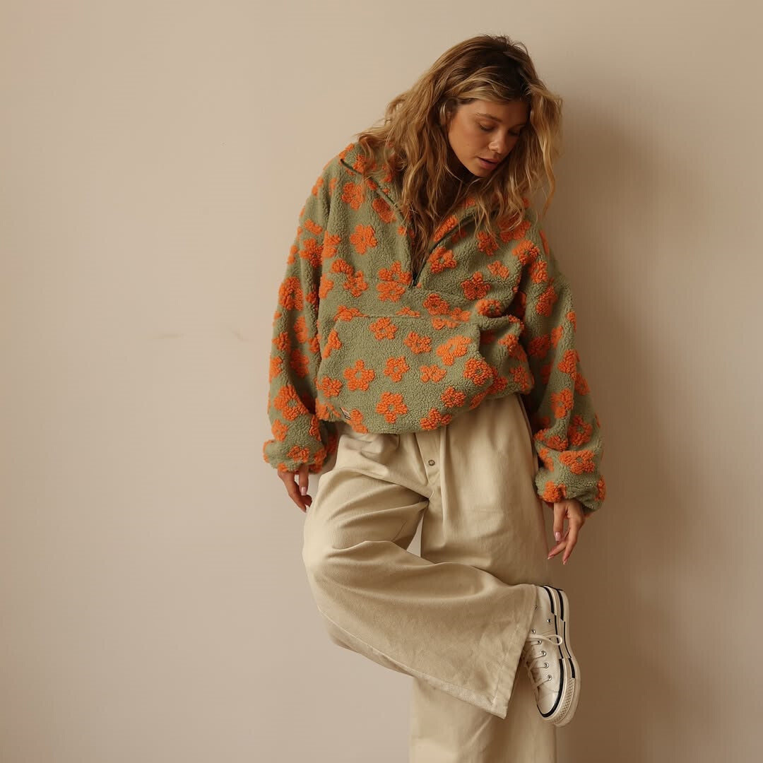 Daisy Fleece Pullover