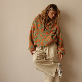 Daisy Fleece Pullover
